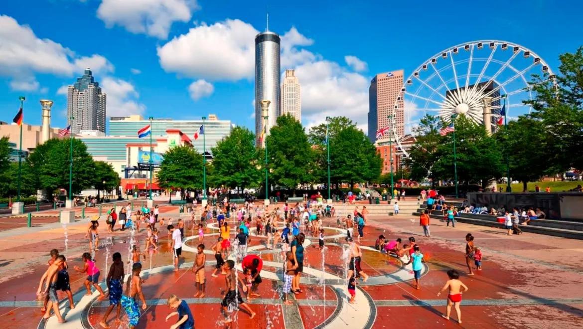 Paradisiacal Piedmont Park Flat Apartman Atlanta Kültér fotó
