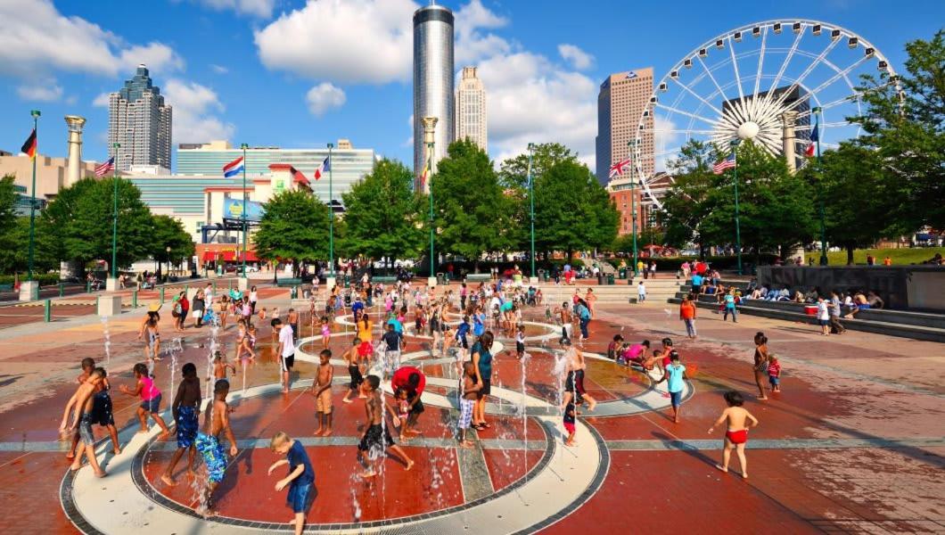 Paradisiacal Piedmont Park Flat Apartman Atlanta Kültér fotó