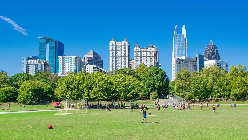 Paradisiacal Piedmont Park Flat Apartman Atlanta Kültér fotó